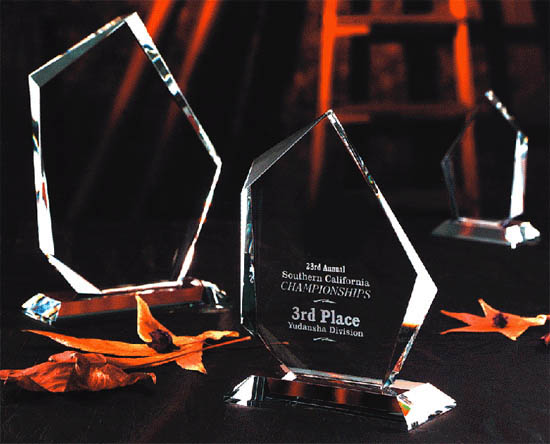 seg series crystal trophy